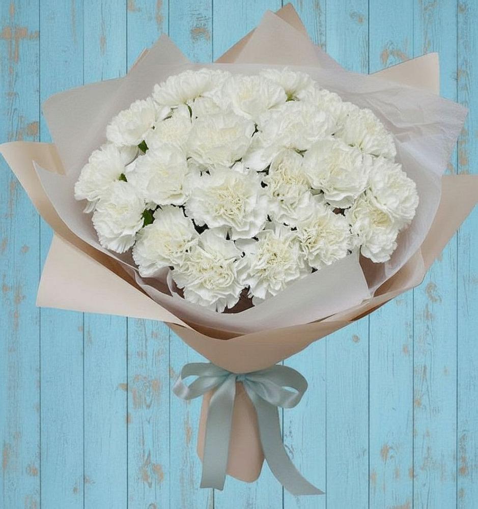 Букет цветов из: Гвоздики в Пузево