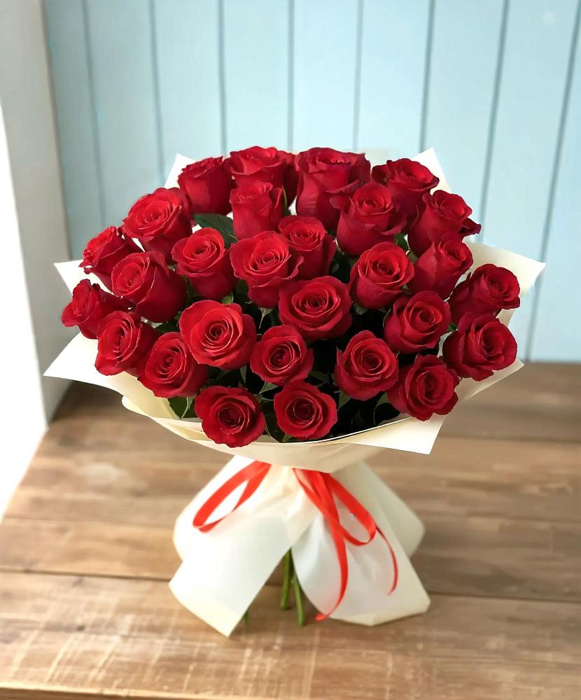 Букет 29 Красных роз в Пузево