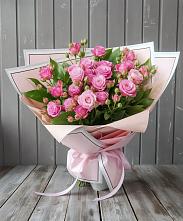 Букет Розовый кустик в Пузево