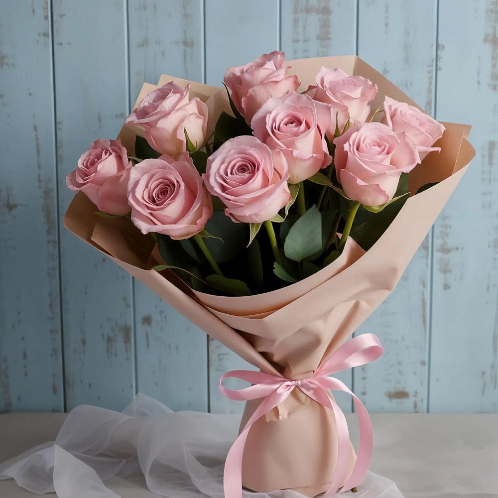 Букет цветов из: Розы в Пузево