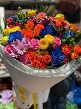 Букет цветов из:  Розы и Хризантемы #REPLACE_PRED# Пузево