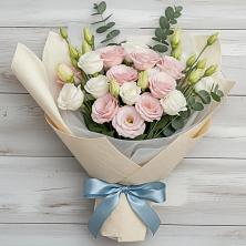 Букет цветов из:  Лизиантусы в Пузево
