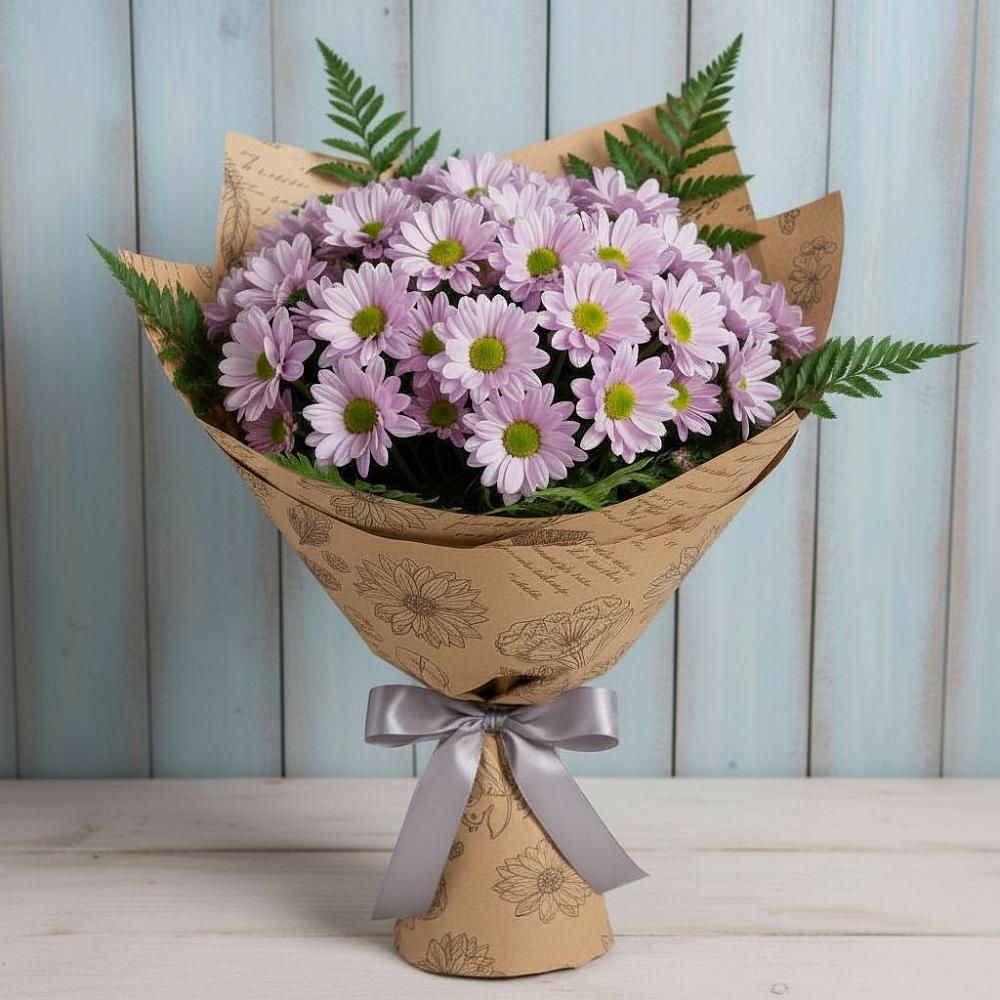 Букет цветов из: Хризантемы в Пузево