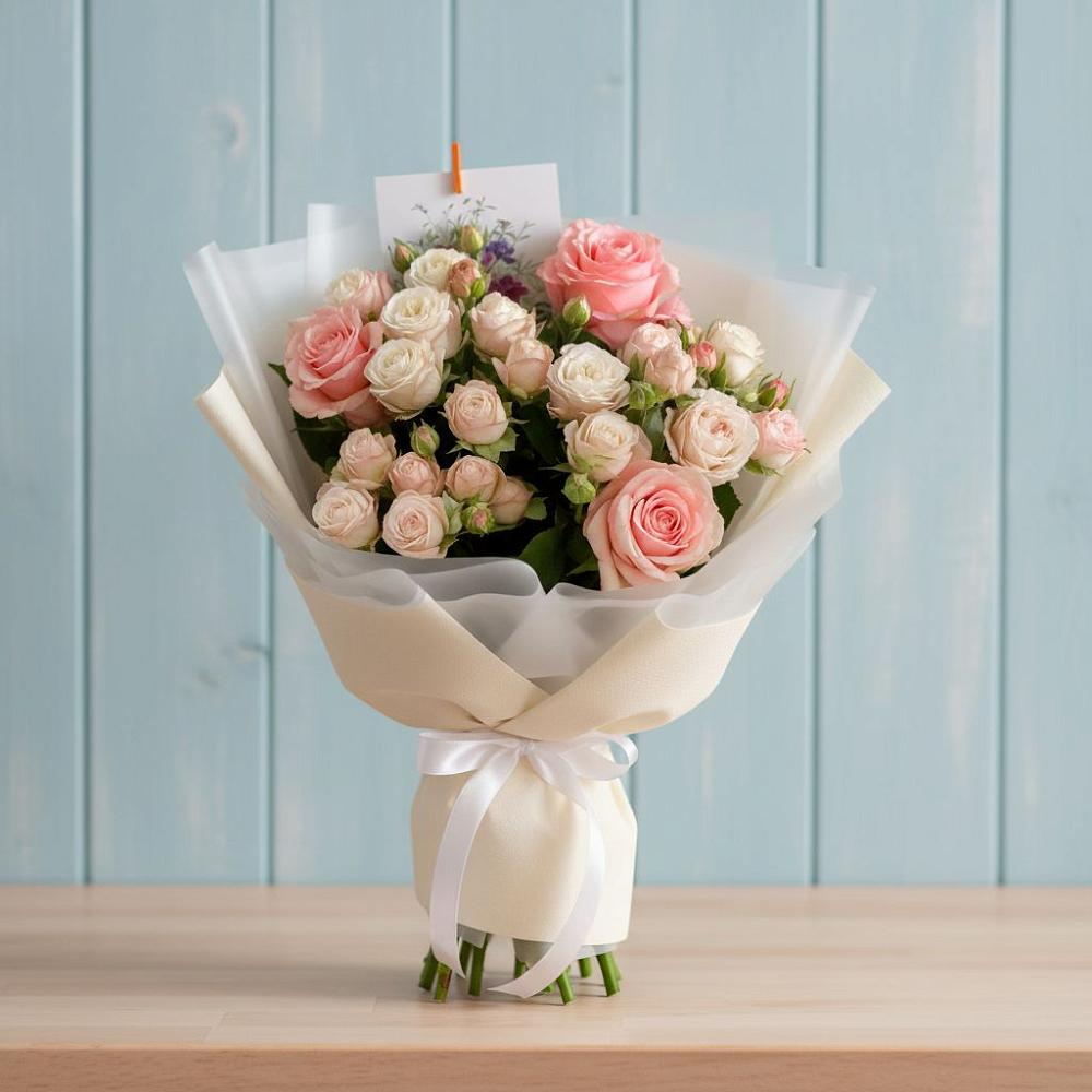 Букет цветов из: Розы в Пузево