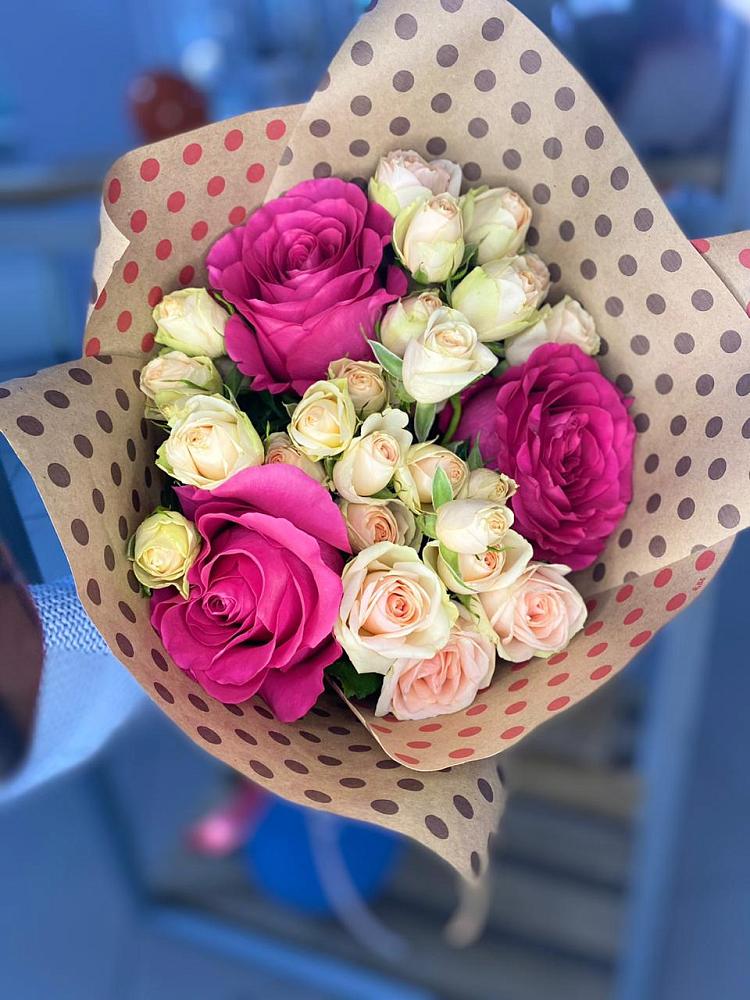 Букет цветов из: Розы в Пузево