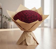 Букет 101 Красная роза в Пузево
