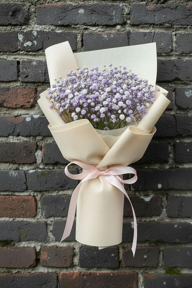 Букет цветов из: Гипсофила в Пузево