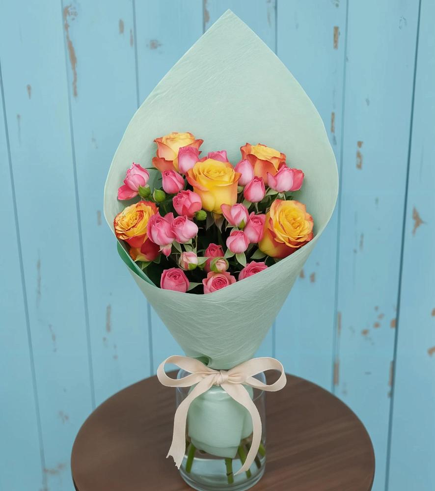 Букет цветов из: Розы в Пузево