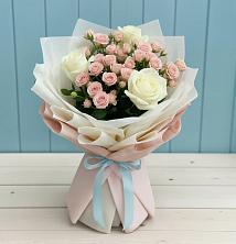 Букет цветов из:  Розы в Пузево