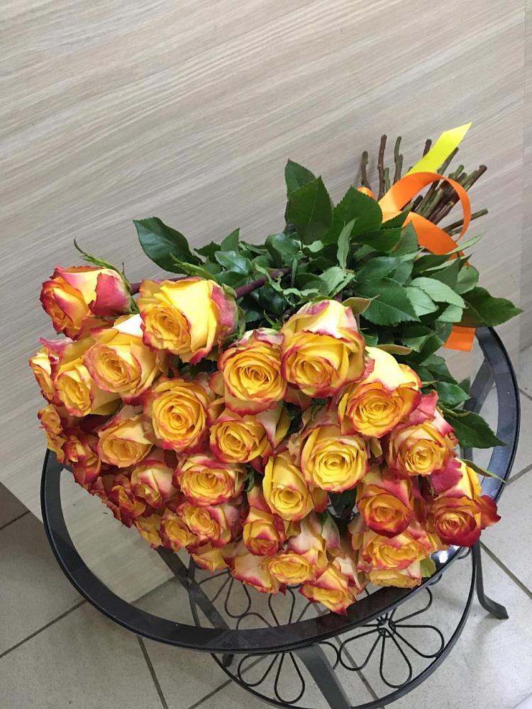 Букет Желтые розы в Пузево