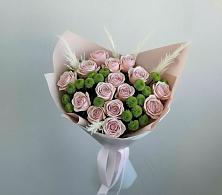 Букет цветов из:  Розы и Хризантемы в Пузево