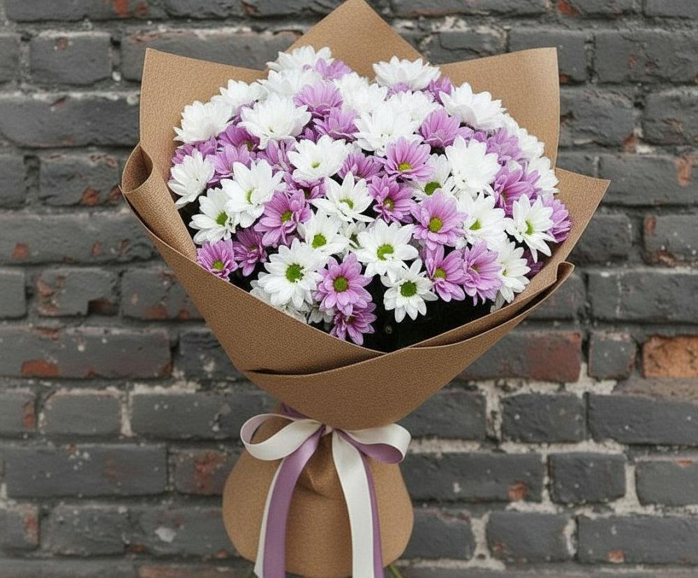 Букет цветов из: Хризантемы в Пузево