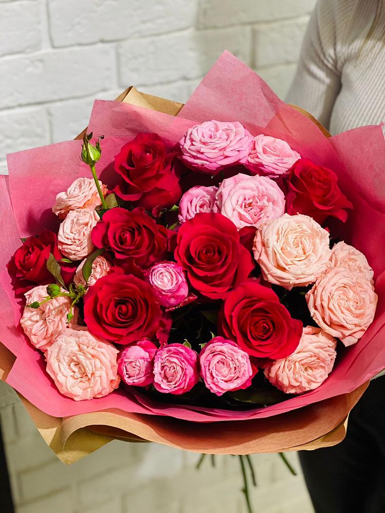 Букет цветов из: Розы в Пузево