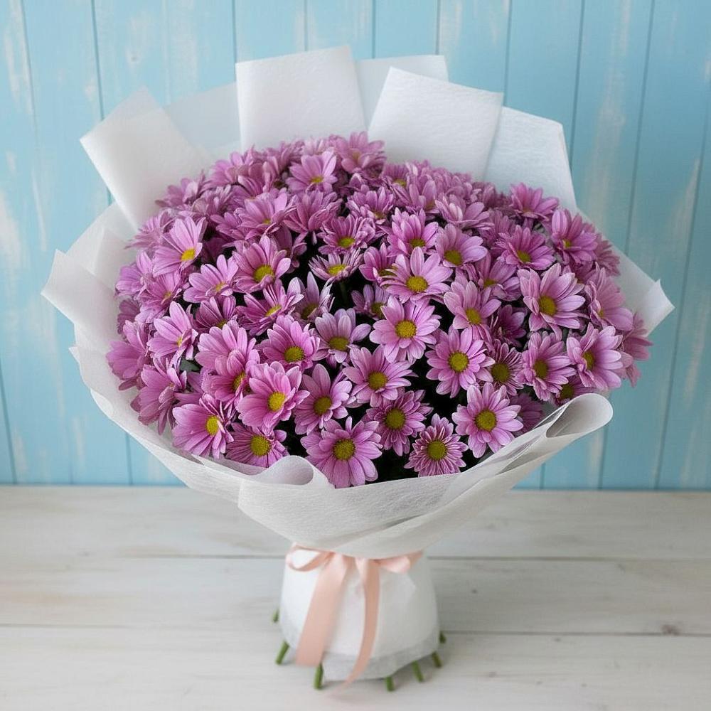 Букет цветов из: Хризантемы в Пузево