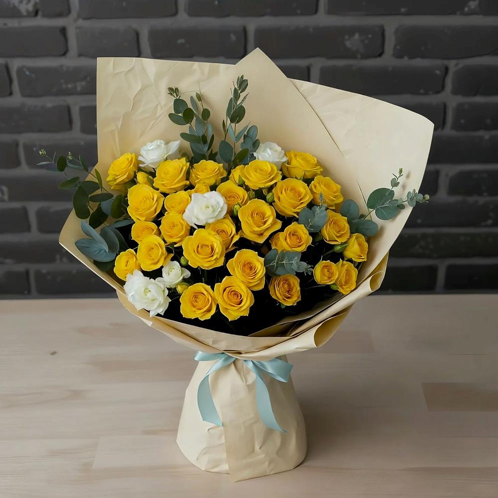 Букет цветов из: Розы в Пузево