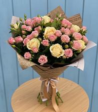 Букет цветов из:  Розы в Пузево
