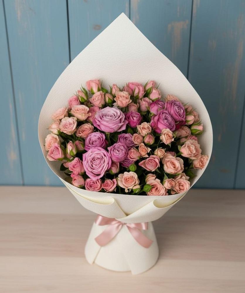 Букет цветов из: Розы в Пузево