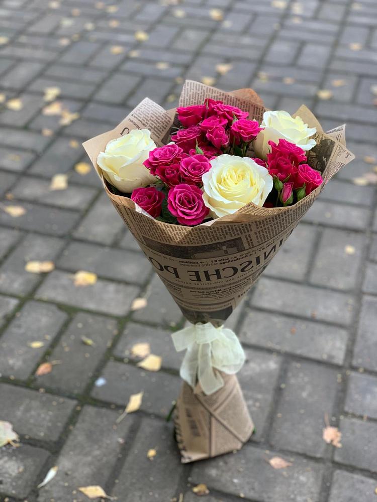 Букет цветов из: Розы в Пузево