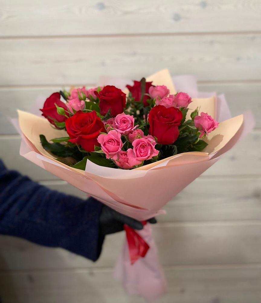 Букет цветов из: Розы в Пузево