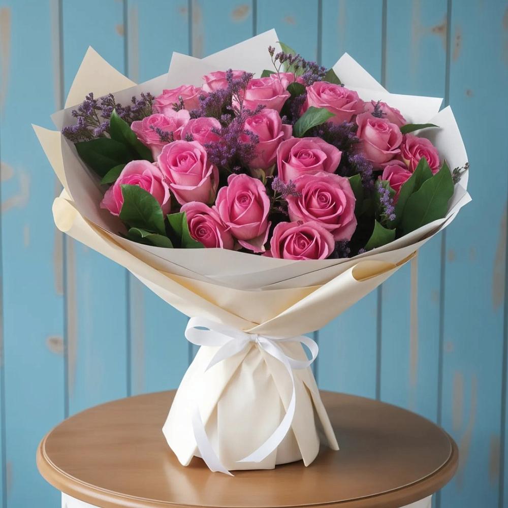 Букет цветов из: Розы в Пузево