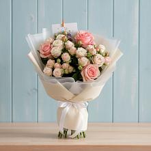 Букет цветов из:  Розы в Пузево