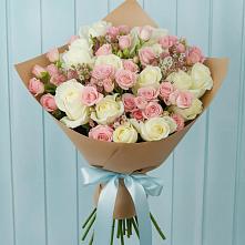 Букет цветов из:  Розы #REPLACE_PRED# Пузево